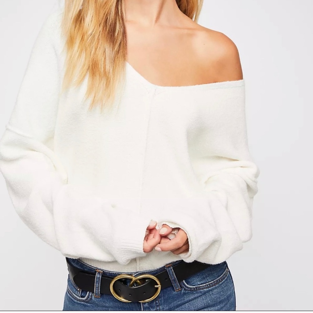 Free People Take Me Places Pullover Sweater